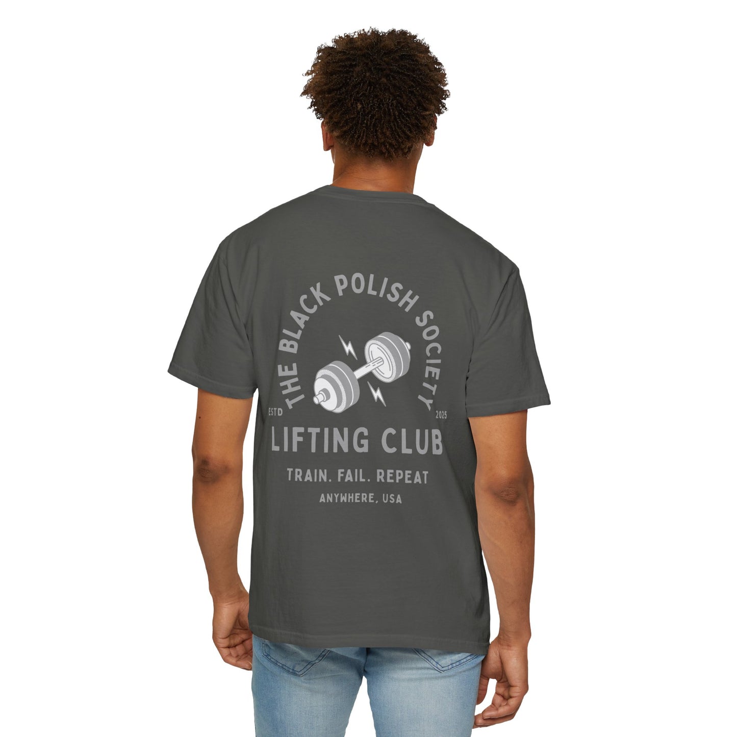 The Black Polish Society Lifting Club COMFY COTTON LINE Unisex T-Shirt