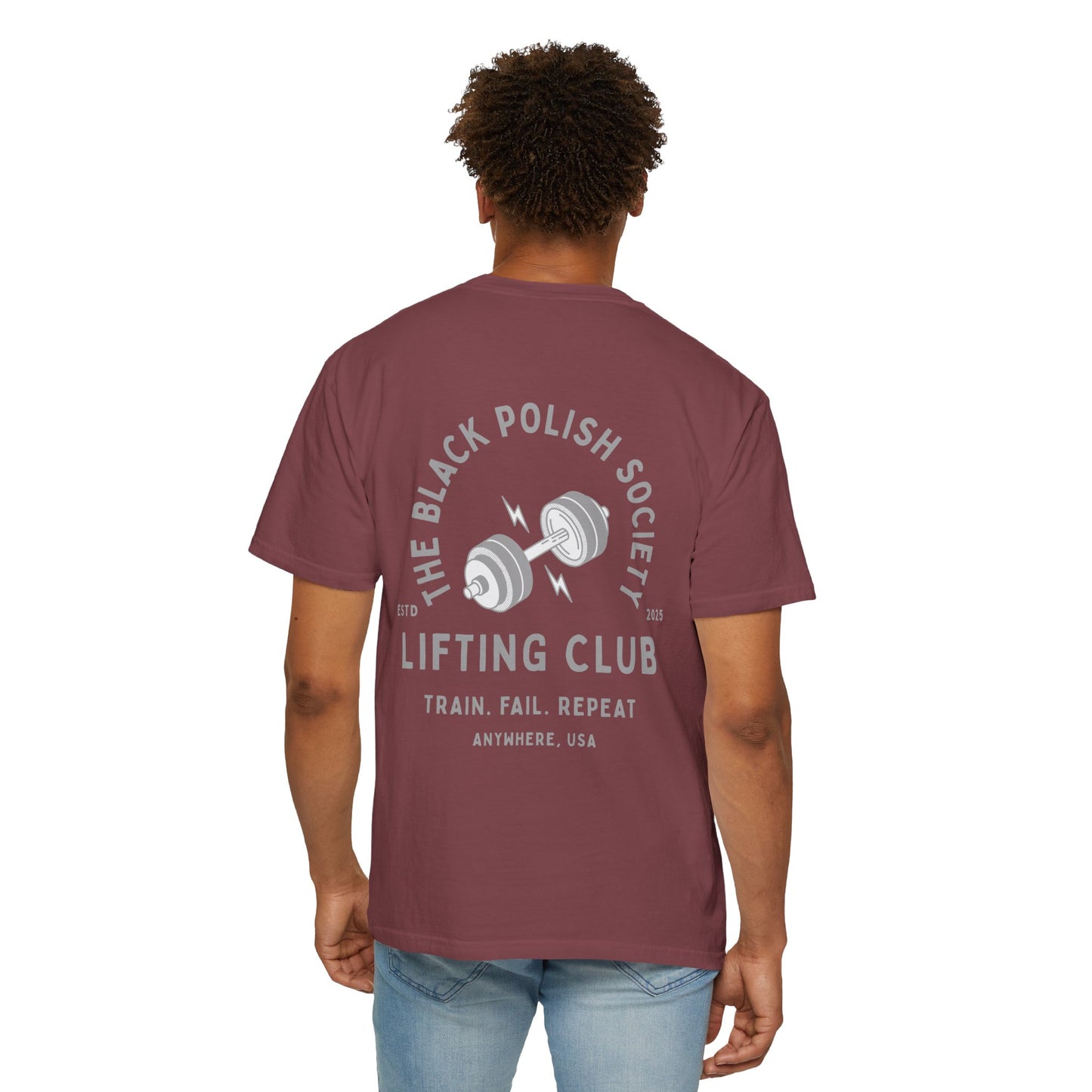 The Black Polish Society Lifting Club COMFY COTTON LINE Unisex T-Shirt