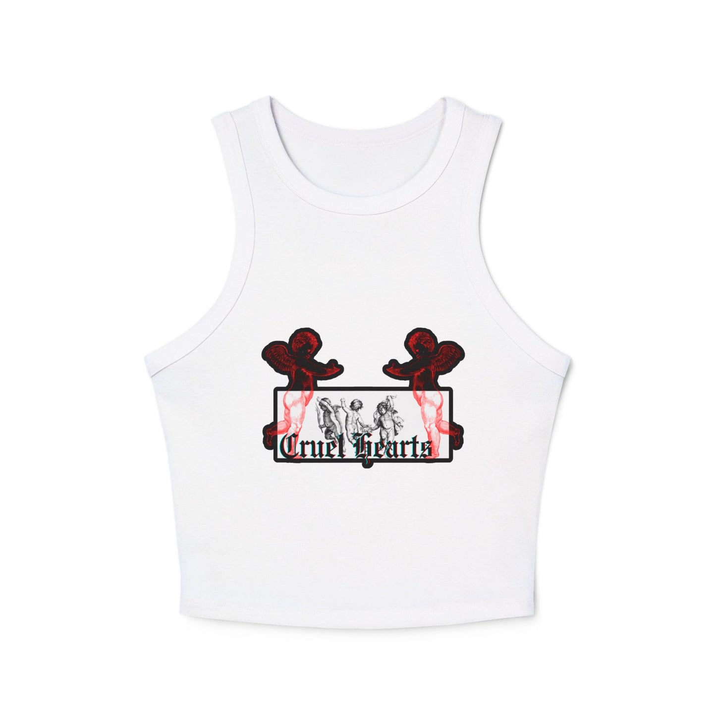 RED CROP TOP