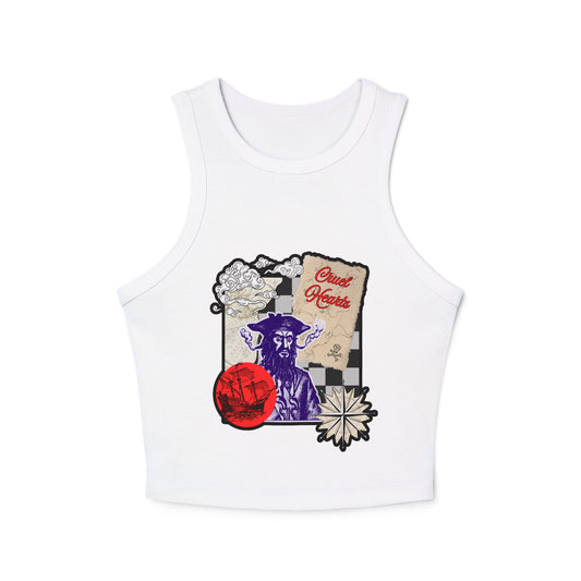 BLACK BEARD CROP TOP
