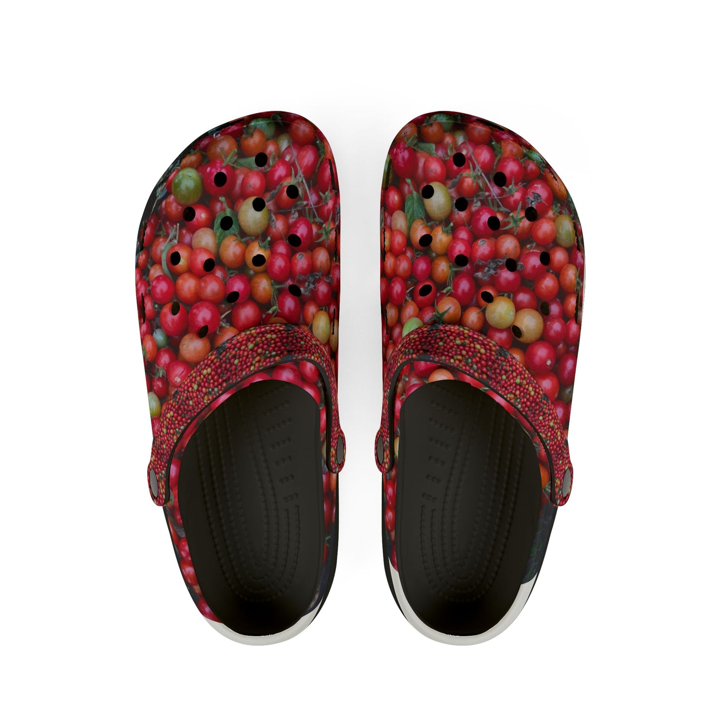 Flowers Feed Folks Tomato Garden Clogs