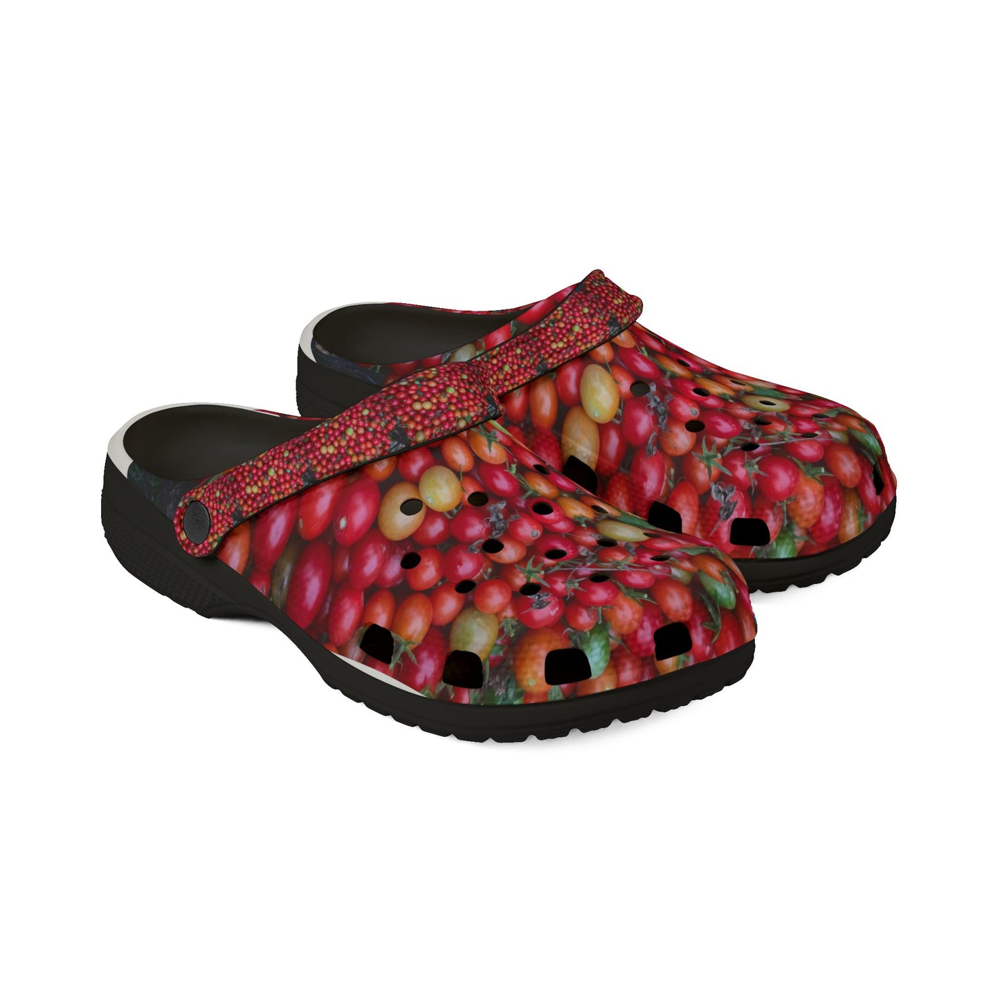 Flowers Feed Folks Tomato Garden Clogs