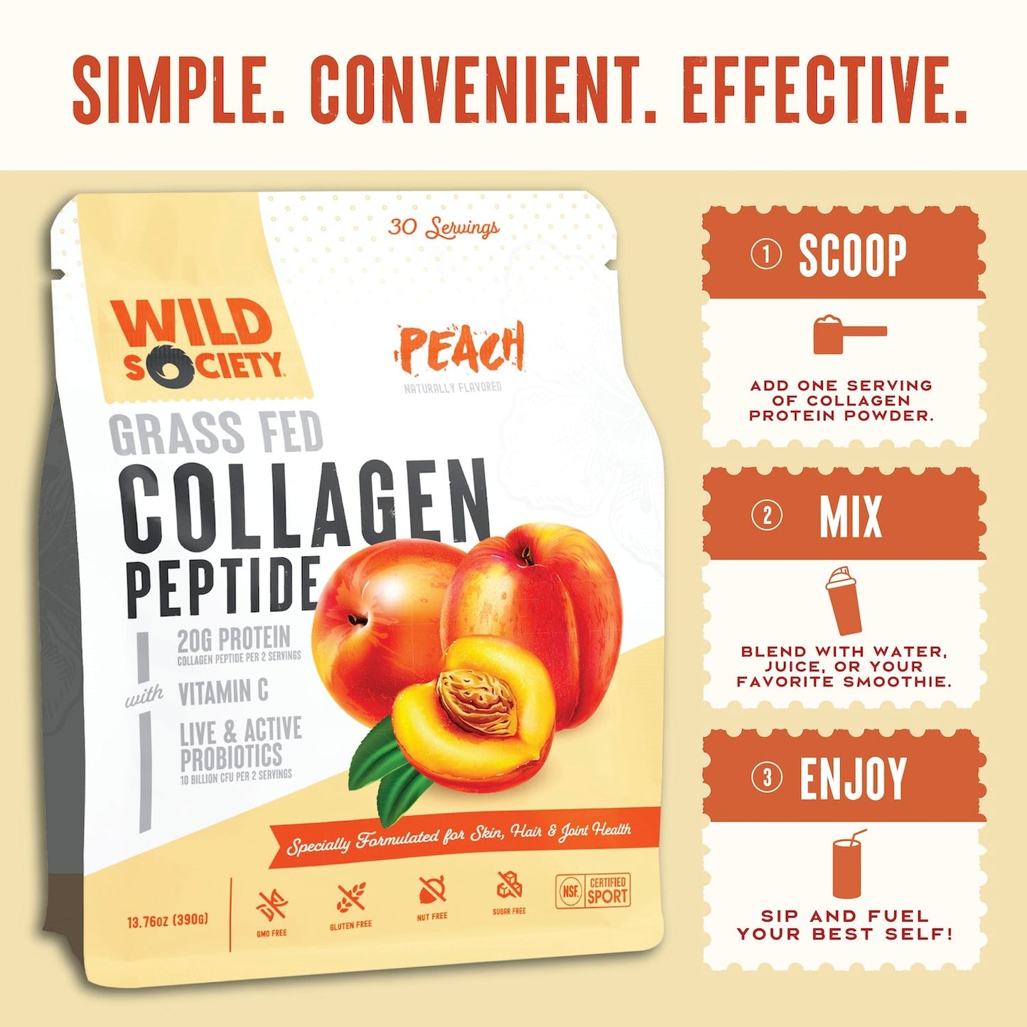 Grass Fed Collagen Peptide